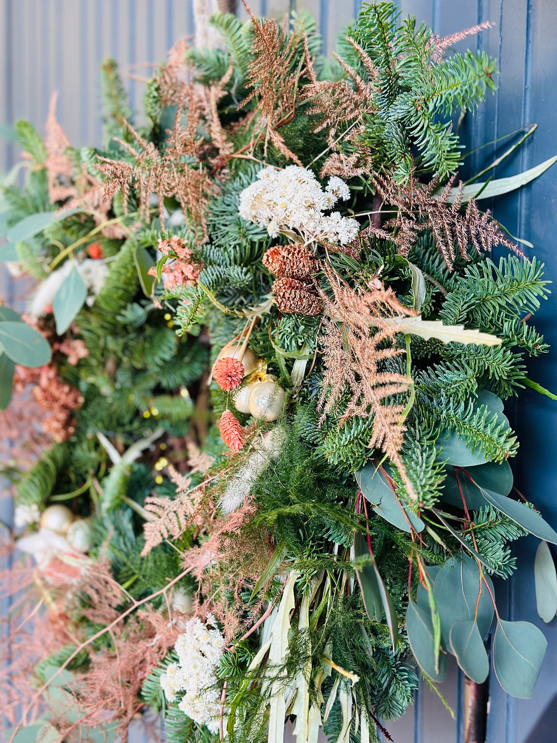 Atelier couronne ou bouquet de Noël & goûter